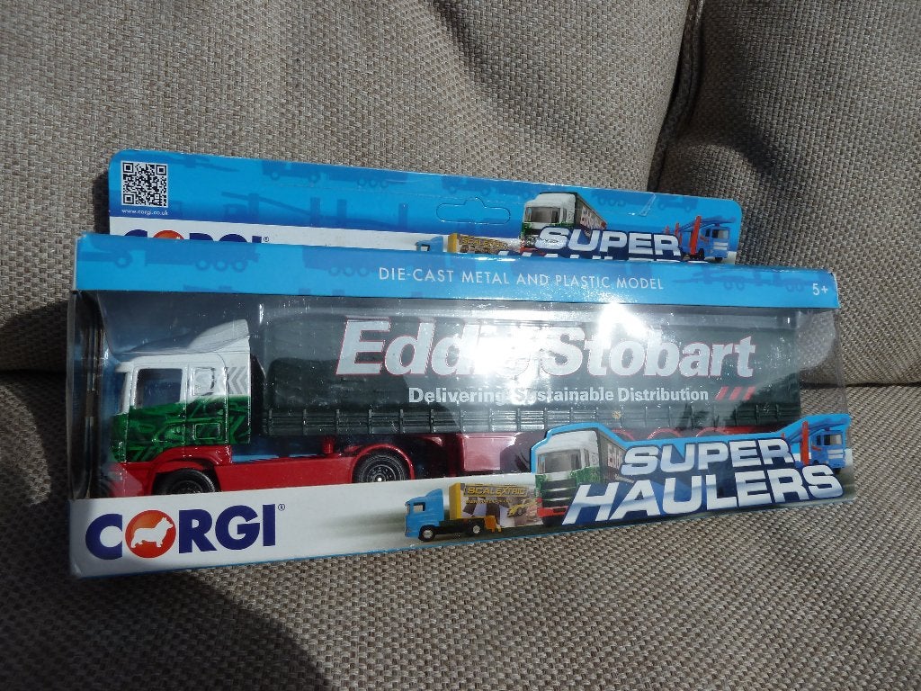 CORGI:  EDDIE STROBART TRUCK  + >>>>>MINT/BOXED, Ophalen of Verzenden, Nieuw, Bus of Vrachtwagen, Corgi