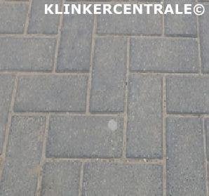 ROOIKORTING 75m2 antraciet betonklinkers straatstenen bkk bs