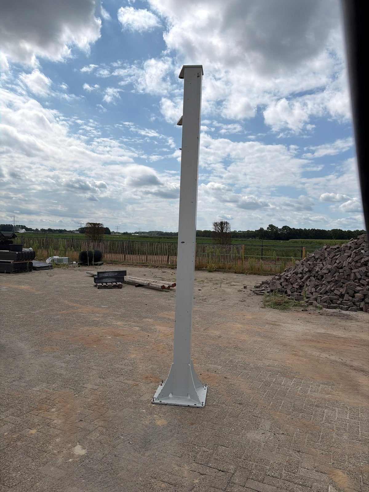 Schmalz Stalen Kolom voor VacuümHeffer/Kraanarm 353cm, Ophalen, IJzer