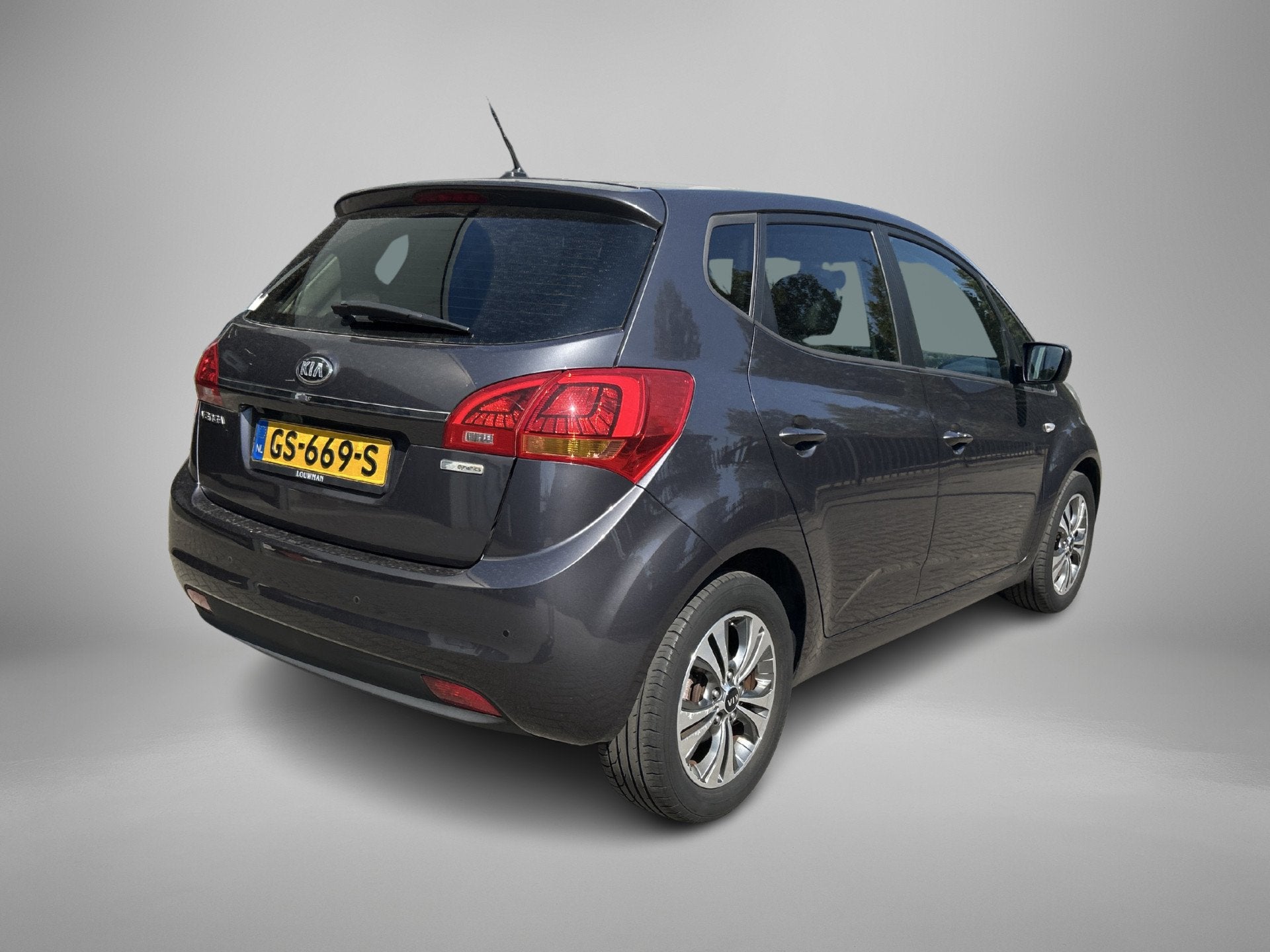 Kia Venga 1.4 CVVT DynamicPLusLine (bj 2015), Auto's, Voorwielaandrijving, 12 maanden, Stof, Gebruikt