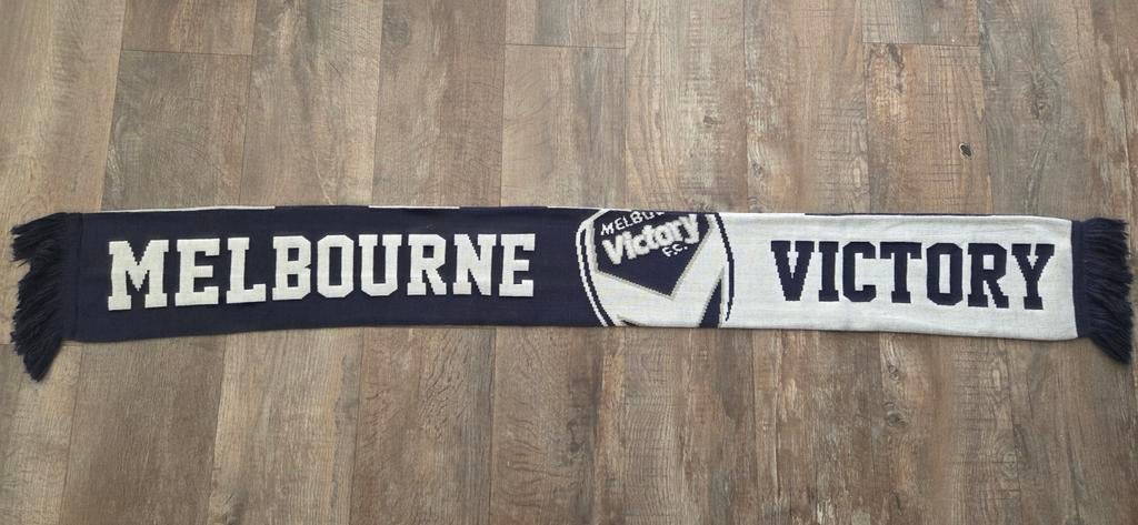 Sjaal Melbourne Victory, Verzamelen, Ophalen of Verzenden, Zo goed als nieuw, Buitenlandse clubs, Vaantje of Sjaal