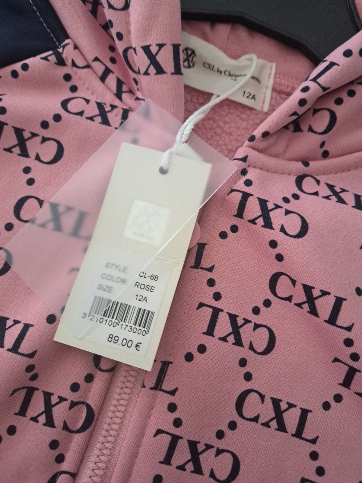 Christian Lacroix CXL Trainingspak Roze/Zwart Maat 12A, Kinderen en Baby's, Kinderkleding | Maat 152, Ophalen, Nieuw, Meisje