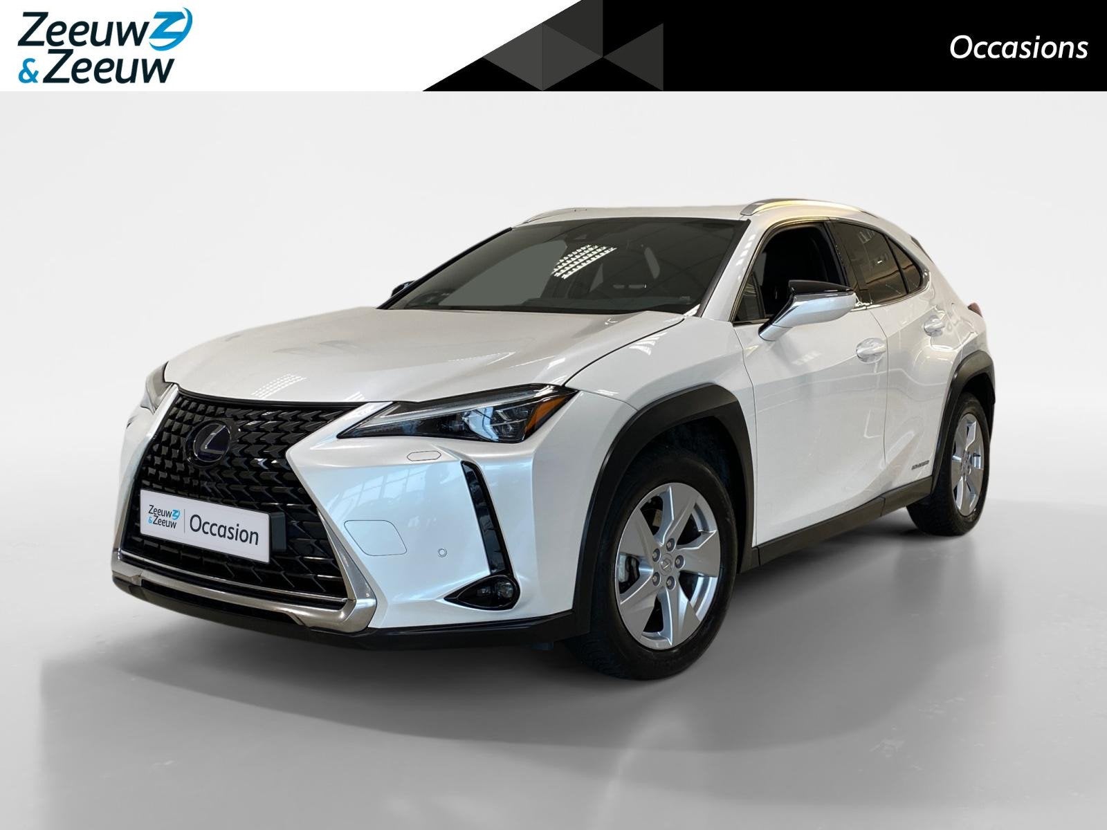 Lexus UX 250 HYBRID | FIRST EDITION | TREKHAAK | NL-AUTO |, Auto's, 12 maanden, Stof, Gebruikt, Wit