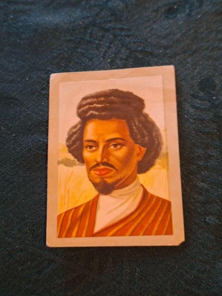 Prentje/Chromo : De Abessiniër / Chocolade Jacques, Verzamelen, Gebruikt, Verzenden, Voor 1940, Prent