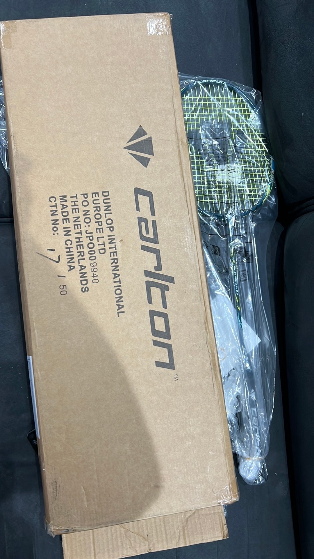 4X Carlton Tru-Storm SSx 2.0 Badminton Racket - Nieuw, Sport en Fitness, Ophalen of Verzenden, Nieuw, Racket(s)