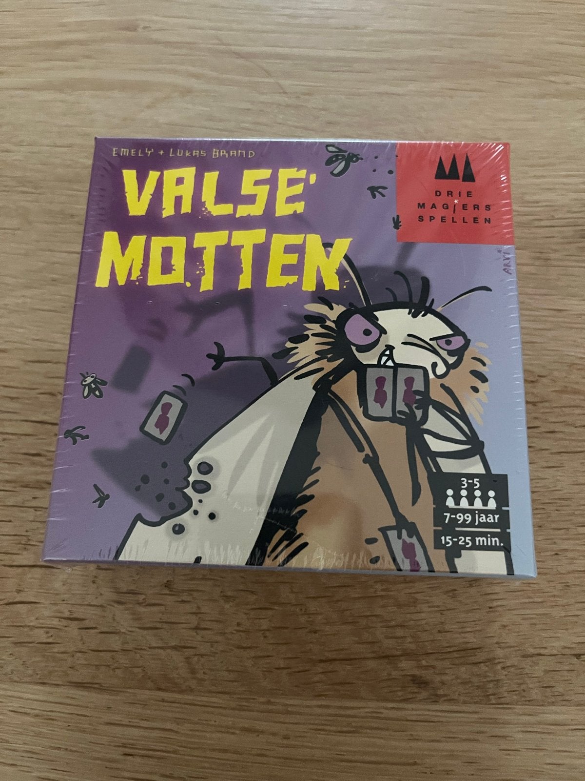 Valze Motten - Nieuw kaartspel van Drie Magiers Spellen, Drie of vier spelers, Ophalen of Verzenden, Nieuw