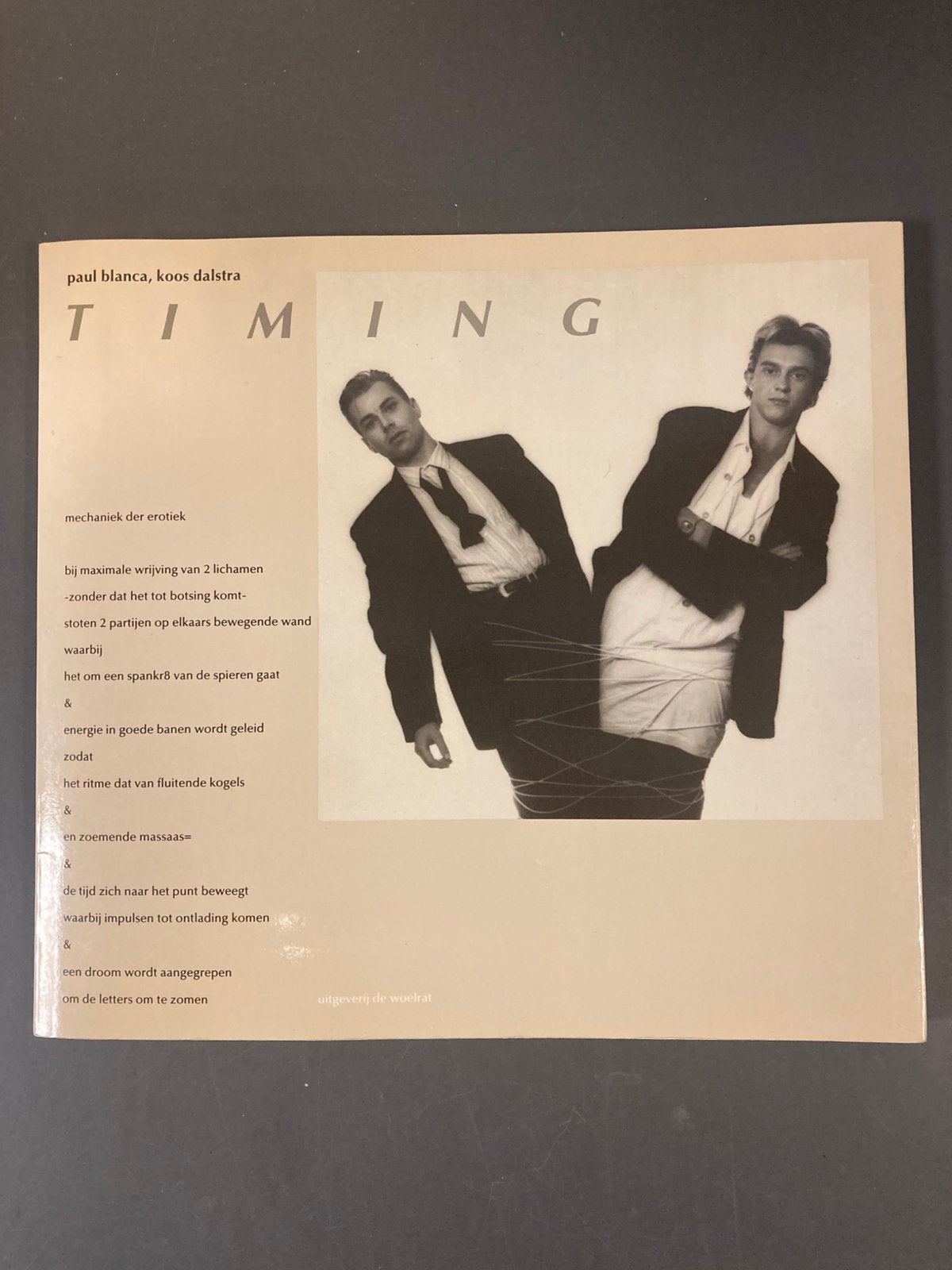 Timing, Fotografen, Ophalen of Verzenden, Zo goed als nieuw, Paul blanca, koos dalstra