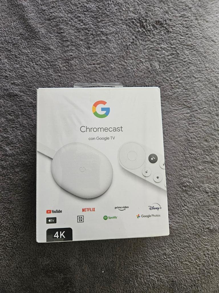 Google TV Chromecast 4K - Nieuw in doos, Ophalen of Verzenden, Nieuw, HDMI, Zonder harde schijf