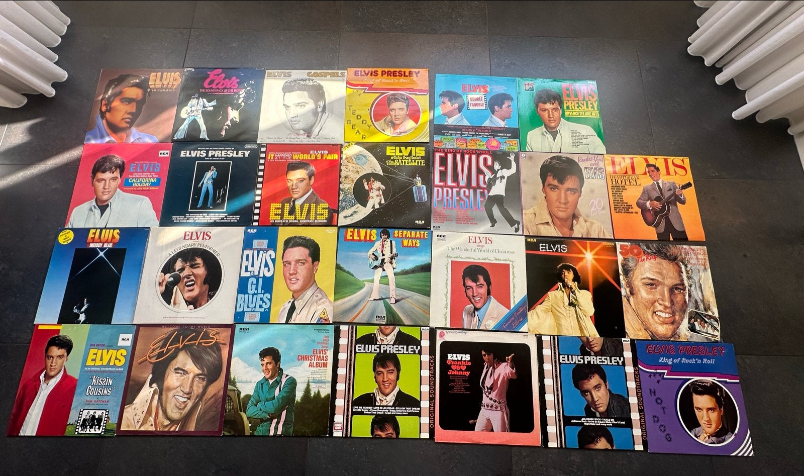 27 Elvis Presley LP's in zeer nette staat, LP, Rock, Ophalen of Verzenden, Zo goed als nieuw
