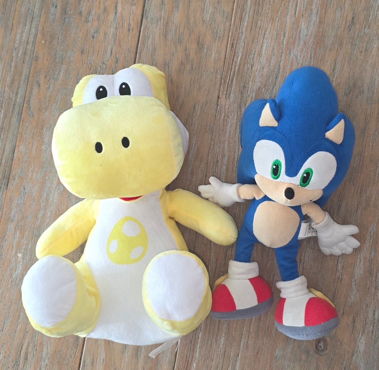 sonic, yoshi en diverse dieren knuffels, Ophalen, Zo goed als nieuw