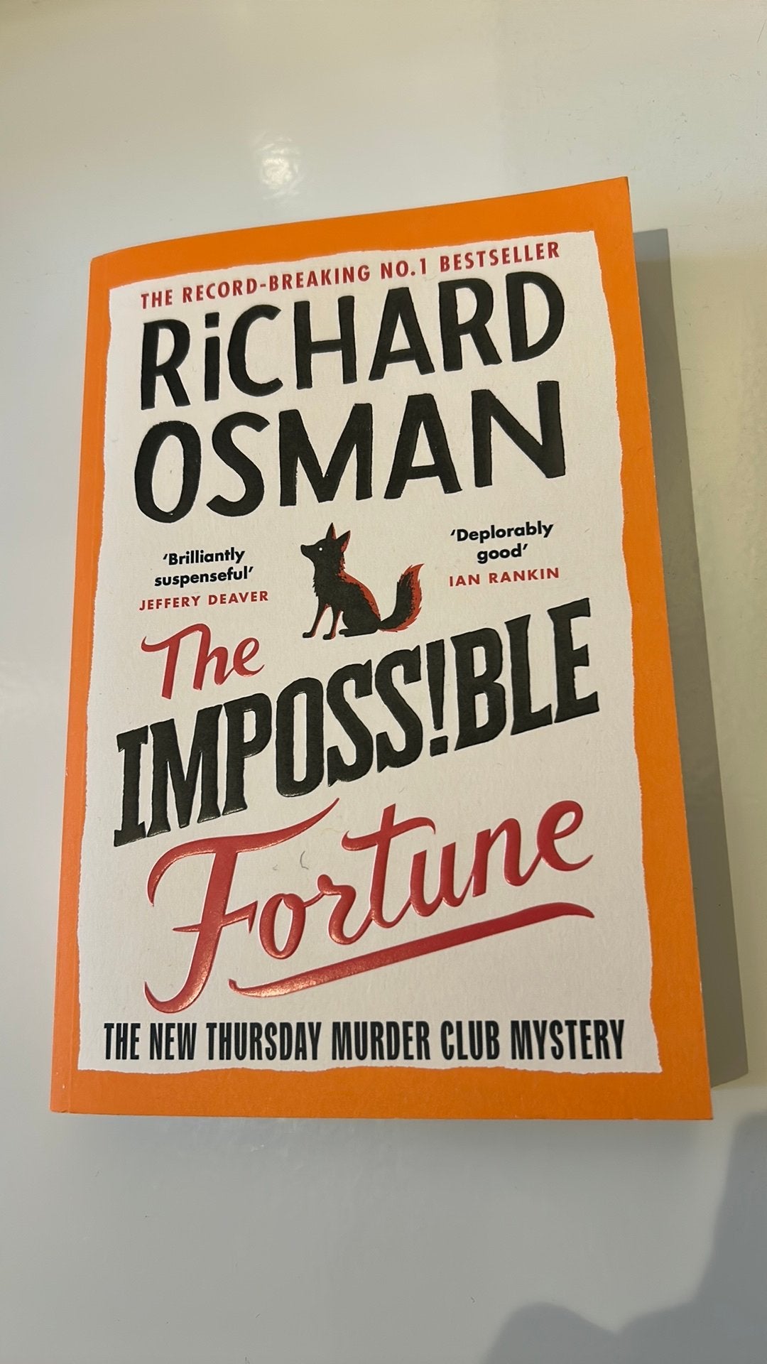 Richard Osman - the impossible fortune, Ophalen of Verzenden, Zo goed als nieuw