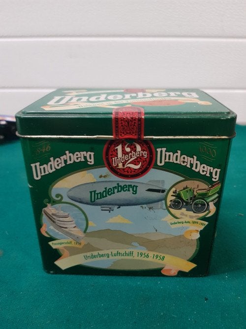 Blik underberg 1990 collection, Ophalen of Verzenden