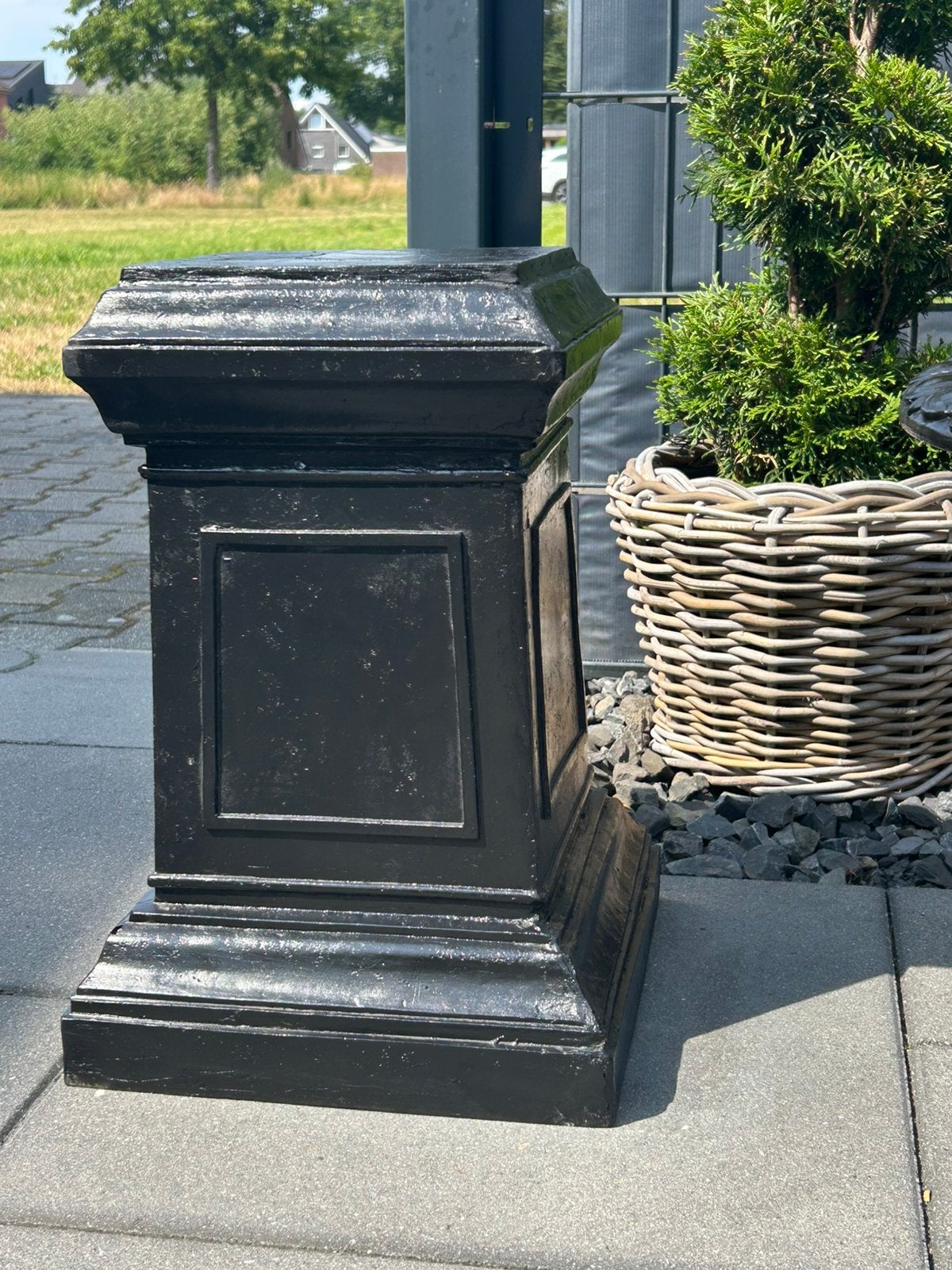 Sokkel/zuil, Tuin en Terras, Tuinvazen, Ophalen of Verzenden, Zo goed als nieuw