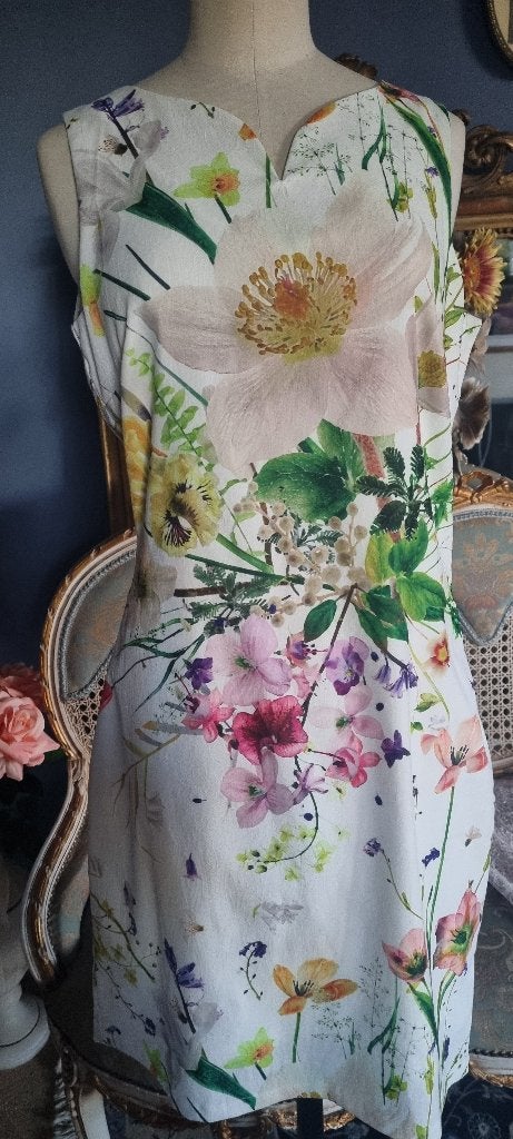 jurk Smashed Lemon maat M 38  bloemen print, Kleding | Dames, Jurken, Maat 38/40 (M), Overige kleuren, Nieuw, Ophalen of Verzenden