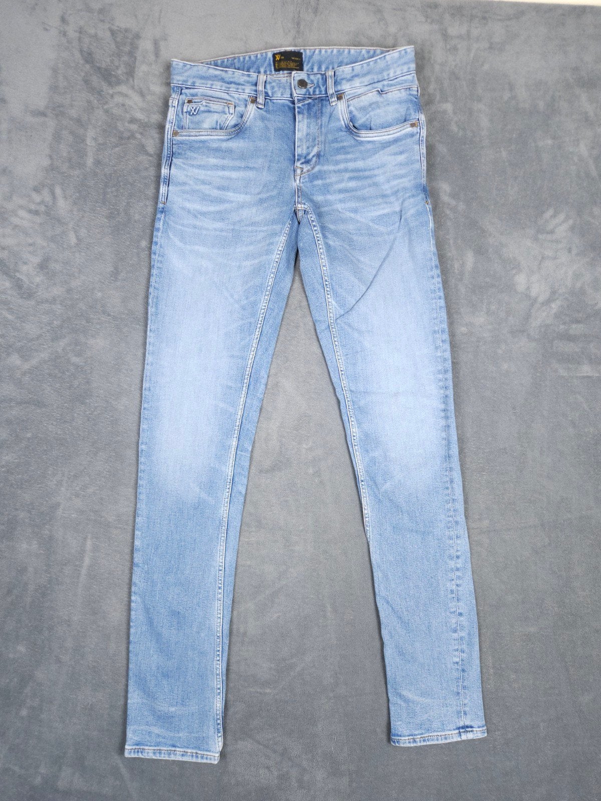 Pme Legend XV Broek Slim Fit W32 L38 Lichtblauw Denim Jeans., ., W32 (confectie 46) of kleiner, Zo goed als nieuw, Pme Legend