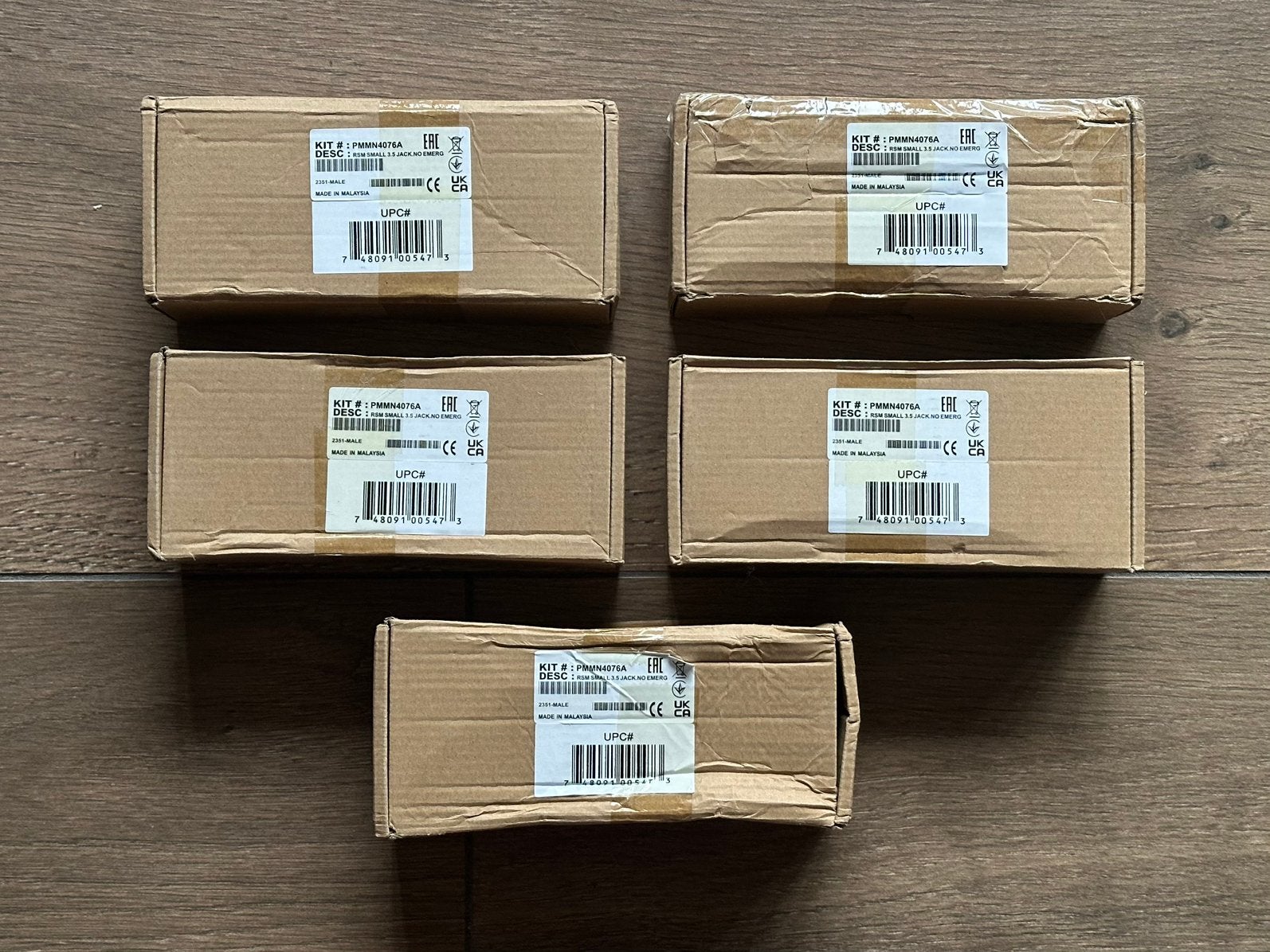 5x Motorola PMMN4076A spreeksleutel - NIEUW in doos!, Ophalen of Verzenden, Nieuw, Toebehoren, Met broekklem