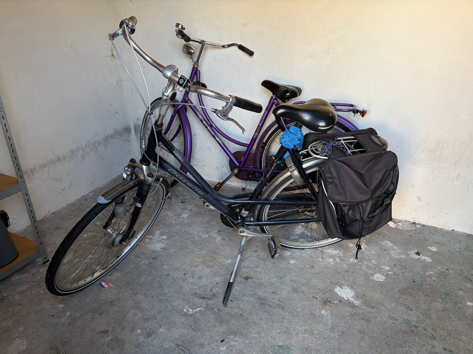 Gazelle damesfiets met fietstassen, Ophalen, Gebruikt, Gazelle
