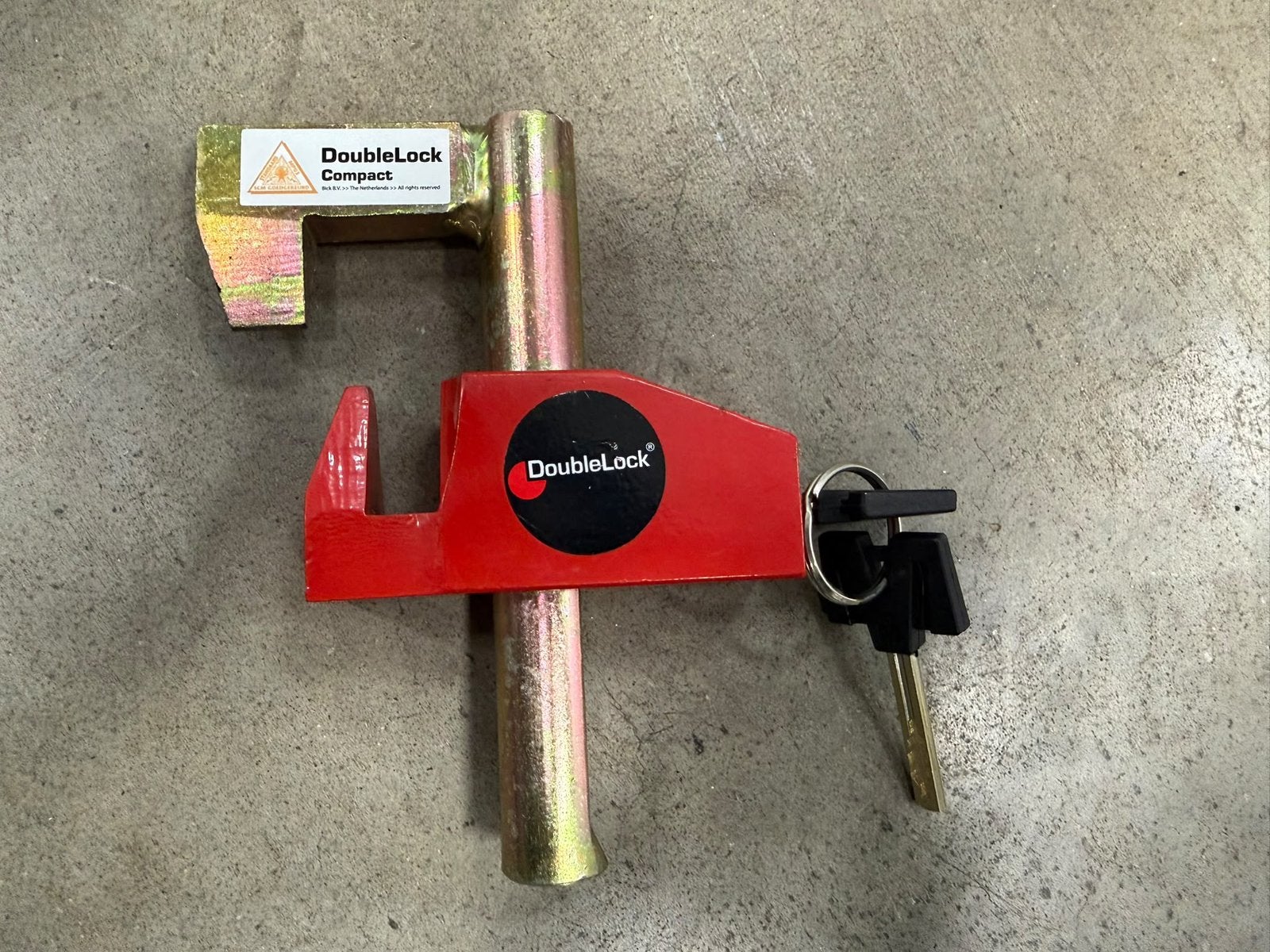DoubleLock Compact Eagle disselslot caravan AL-KO + sleutels, Caravans en Kamperen, Ophalen of Verzenden, Zo goed als nieuw