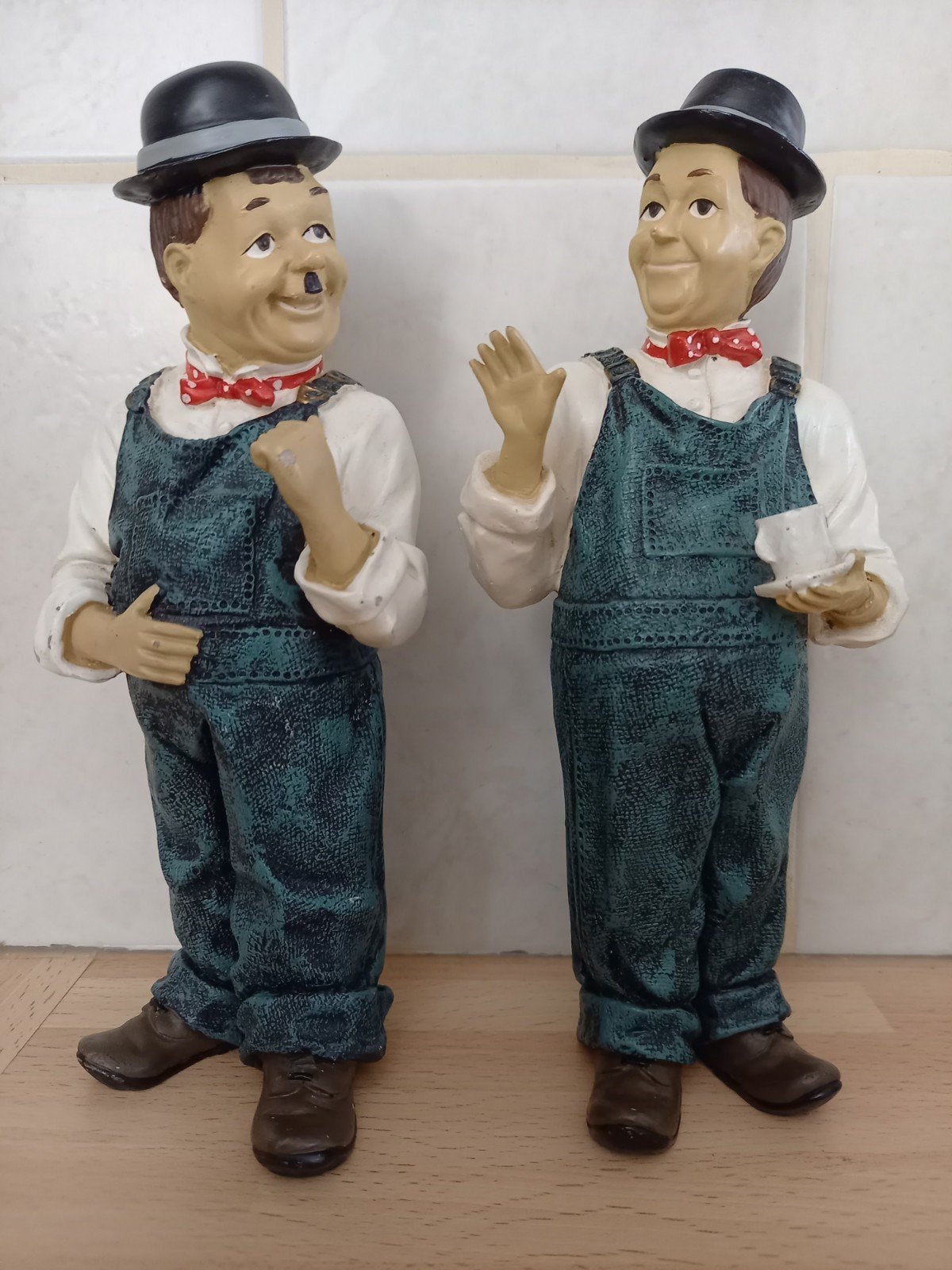 Laurel & Hardy / De Dikke en de Dunne, Verzamelen, Beelden en Beeldjes, Ophalen, Gebruikt