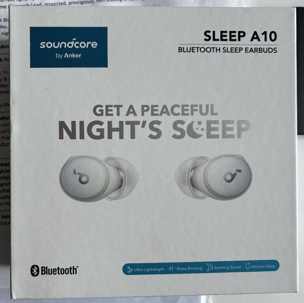 Soundcore by Anker Sleep A10 Bluetooth Sleep Earbuds, Overige merken, In-ear, Verzenden, Bluetooth