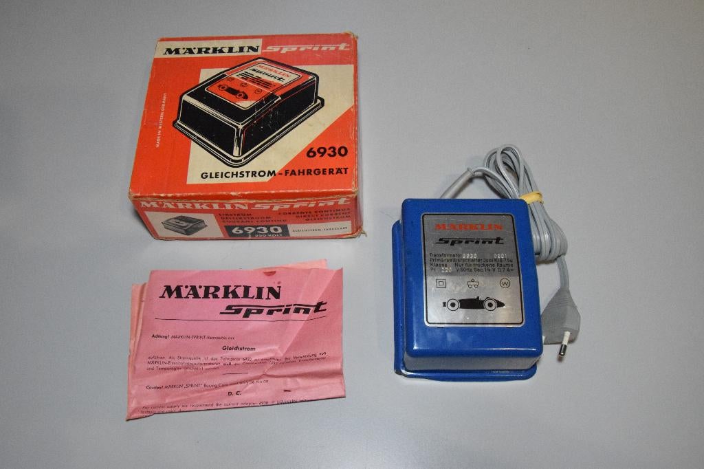 Märklin Sprint 6930 Gelijkstroom Adapter, Kinderen en Baby's, Speelgoed | Racebanen, Overige merken, Onderdelen, Ophalen of Verzenden
