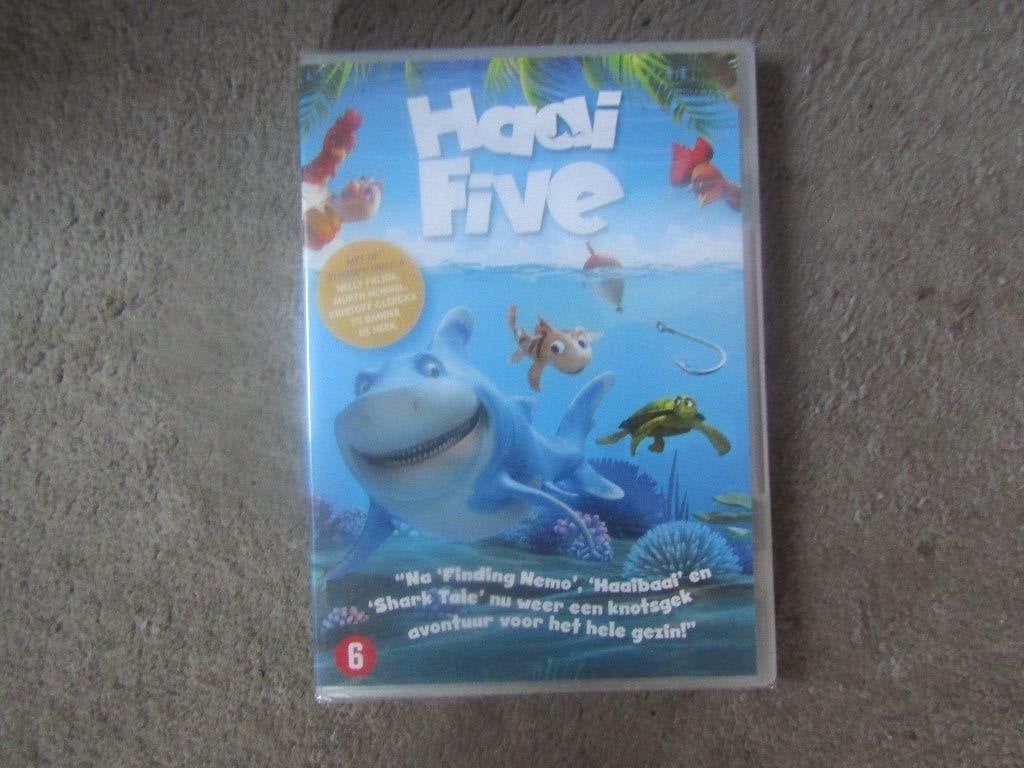 DVD: Haai five NIEUW EN GESEALD, Animatie, Alle leeftijden, Nieuw in verpakking, Inclusief doosje