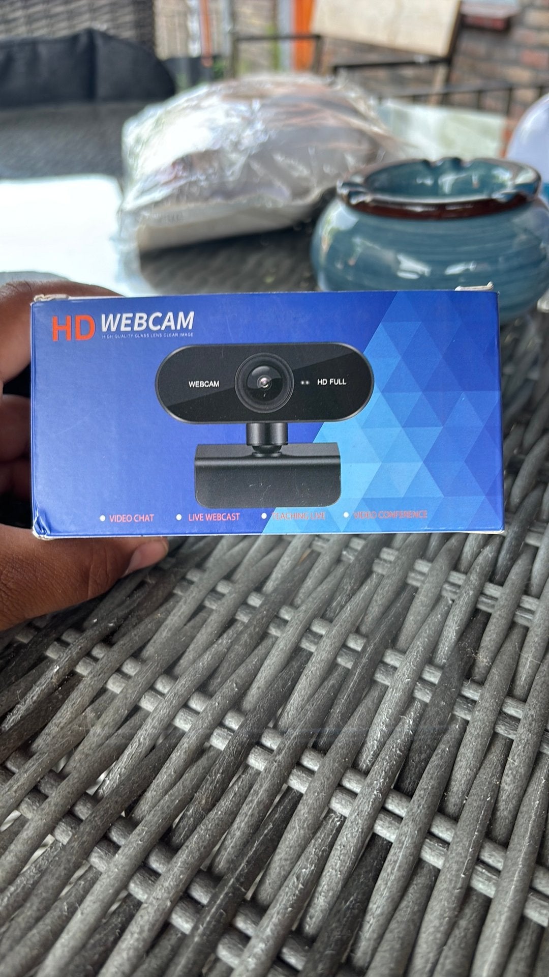 Hd webcam, Computers en Software, Webcams, Ophalen of Verzenden, Zo goed als nieuw