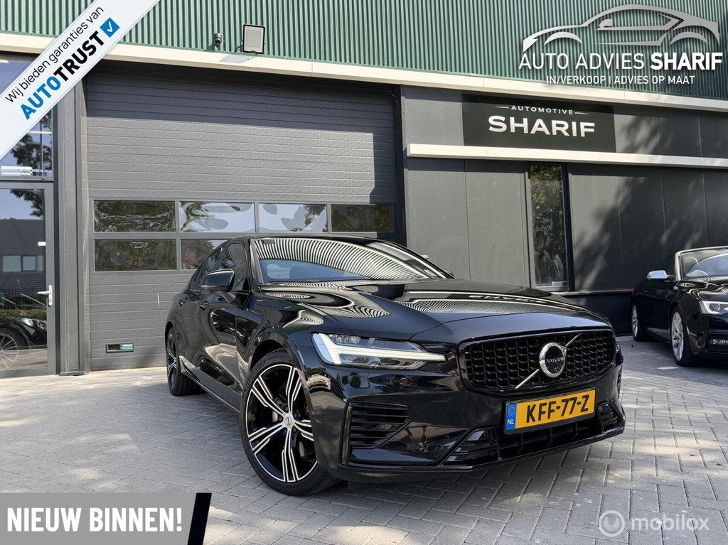 Volvo S60 2.0 Recharge T8 AWD Ultimate Bright Vol Opties !, Automaat, Gebruikt, Euro 6, S60