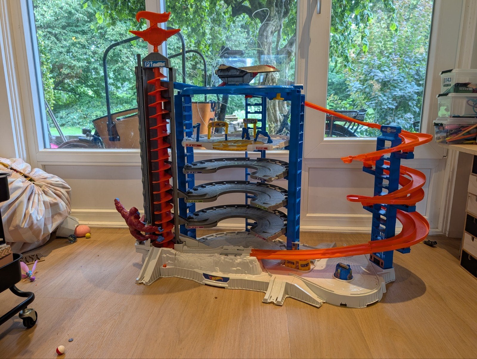 Hot Wheels Ultimate Garage Racebaan, Ophalen, Racebaan, Gebruikt, Hot Wheels
