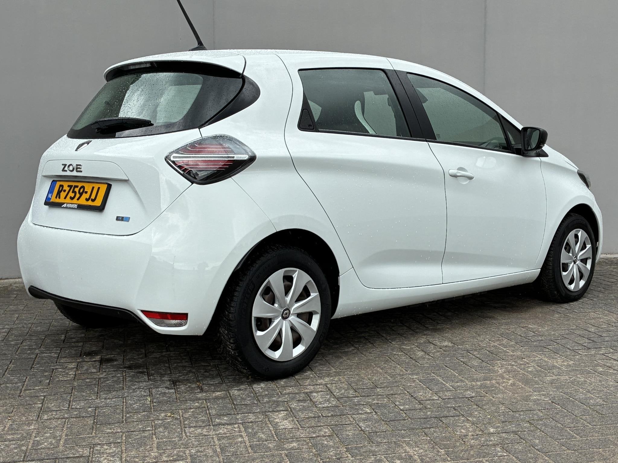 Renault ZOE R135 Zen 52 kWh / SOH 94% / KOOPACCU / CCS Snel, Auto's, Gebruikt, Lane Keeping Assist, 180 min, Wit