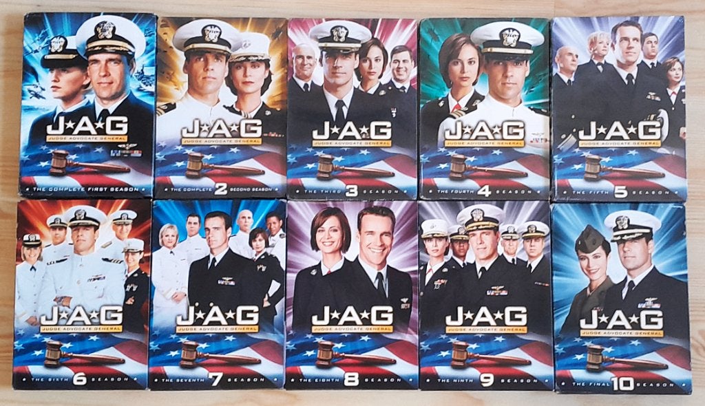 J * A * G (alle tien seizoenen samen), Vanaf 12 jaar, Ophalen of Verzenden, Gebruikt, Thriller