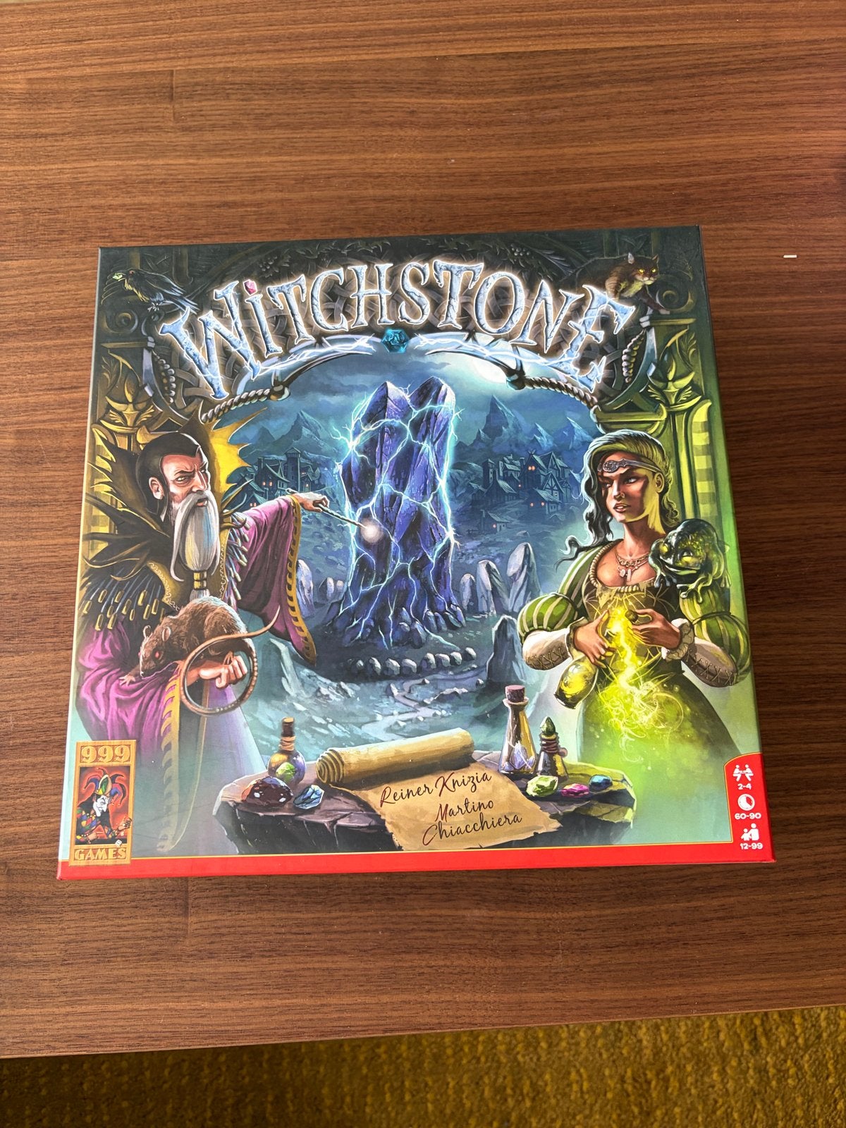 Witchstone Bordspel - Zo goed als nieuw, Drie of vier spelers, Ophalen of Verzenden, Zo goed als nieuw