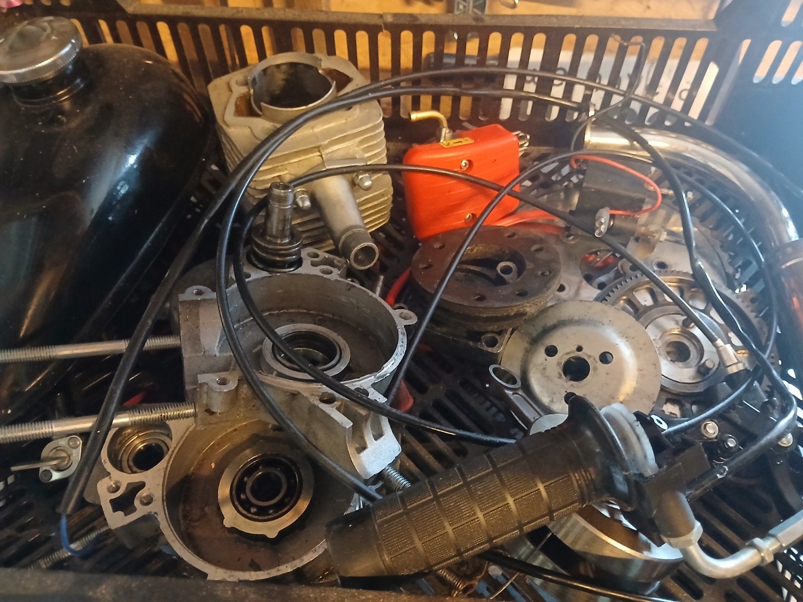 fiets motor  onderdelen, Fietsen en Brommers, Ophalen
