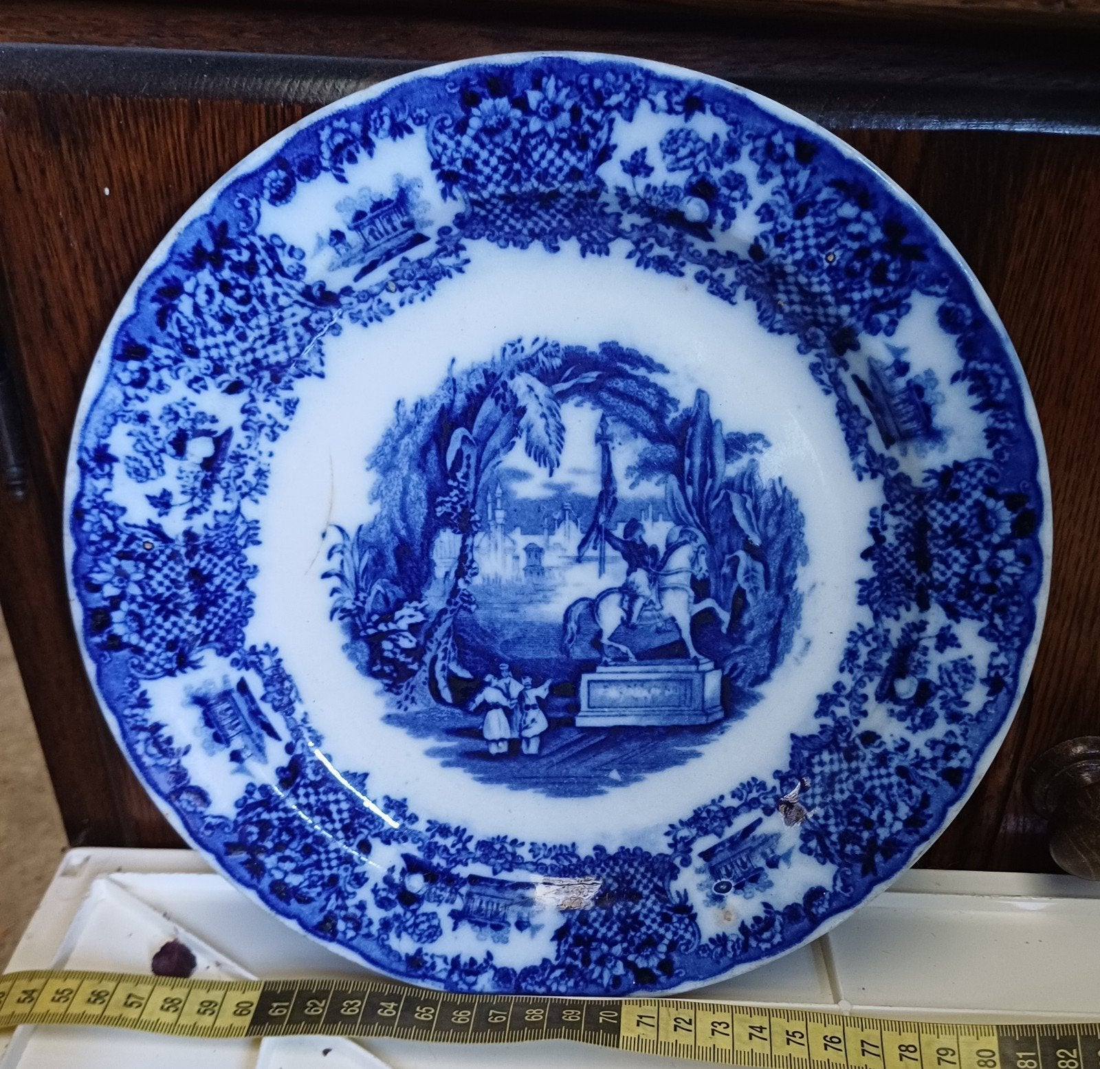 Antiek Petrus Regout Maastricht 'Orient' bord, Ophalen of Verzenden