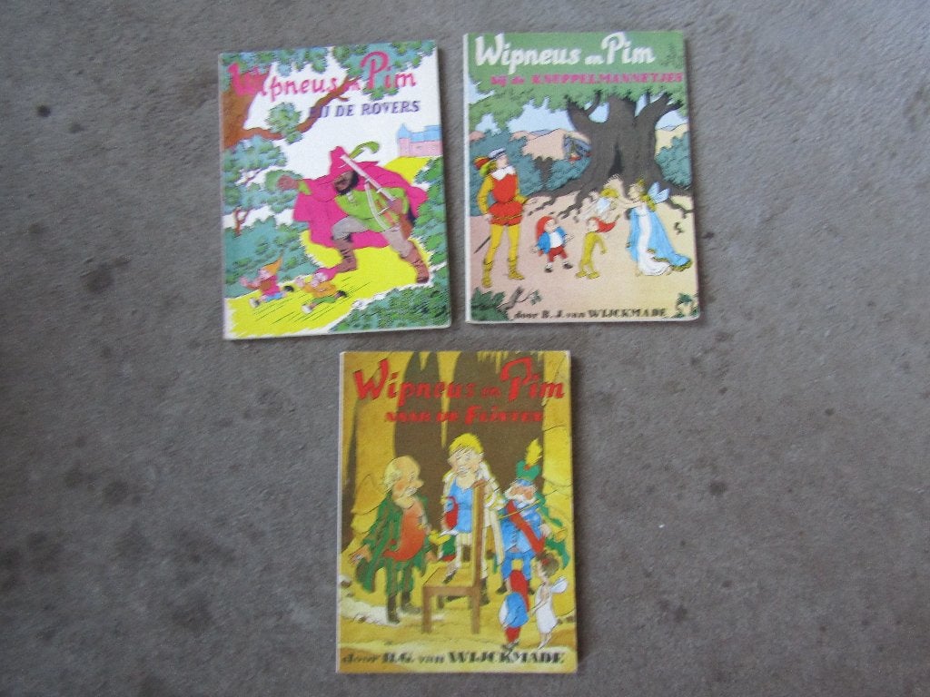 3 boeken: Wipneus en Pim, Boeken, Ophalen of Verzenden, Gelezen, R.G van Wijckmade, Fictie algemeen