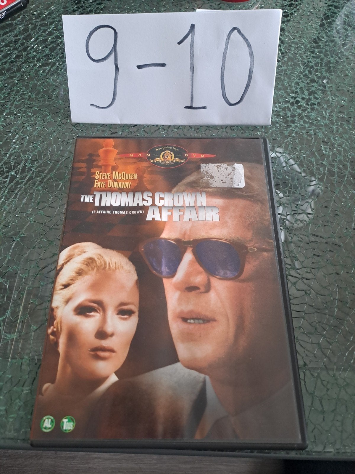 The Thomas Crown Affair DVD - Steve McQueen, Faye Dunaway, Alle leeftijden, Ophalen of Verzenden, Zo goed als nieuw, Actiethriller