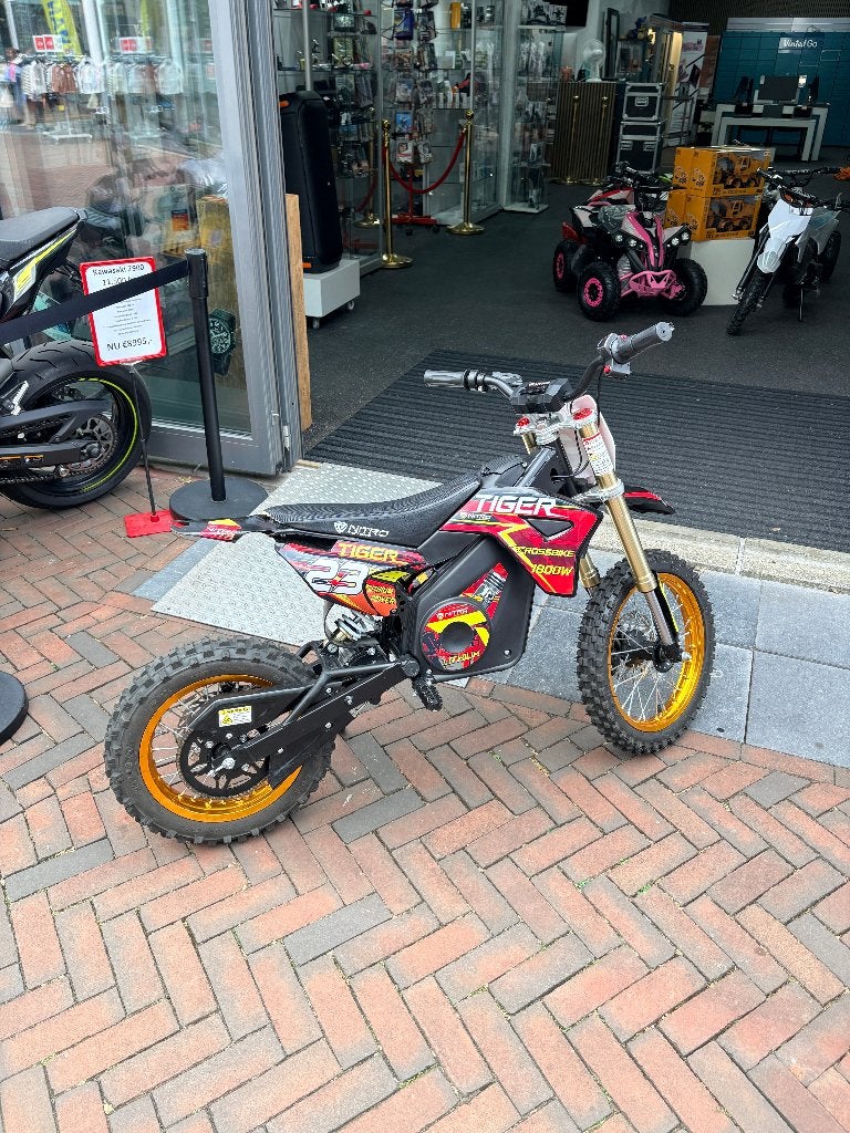 TIGER Crosser 1800 Watt Electrisch RIJKLAAR oranje Gebruikt, Kinderen en Baby's, Ophalen of Verzenden, ., ., .