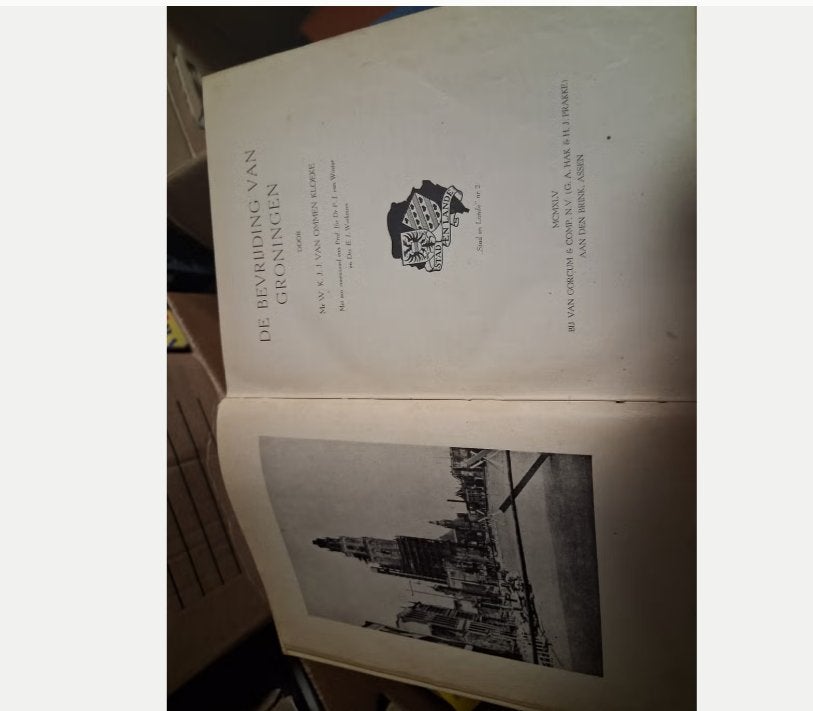 De Bevrijding van Groningen - Historisch Boek, Ophalen of Verzenden, Mr. W.K.J.J. van Ommen Kloeke, Overige onderwerpen, Tweede Wereldoorlog