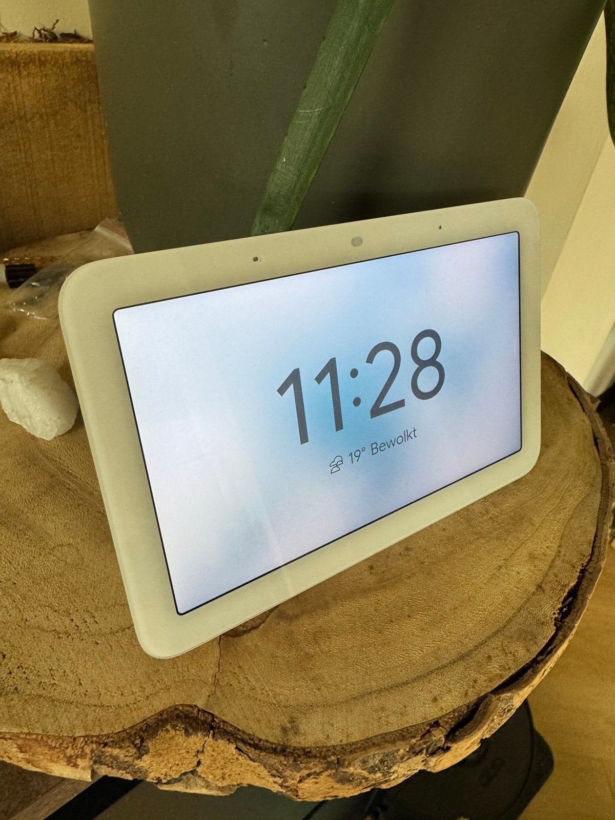 Google Home Set, Ophalen of Verzenden, Zo goed als nieuw, Slimme speaker, Google