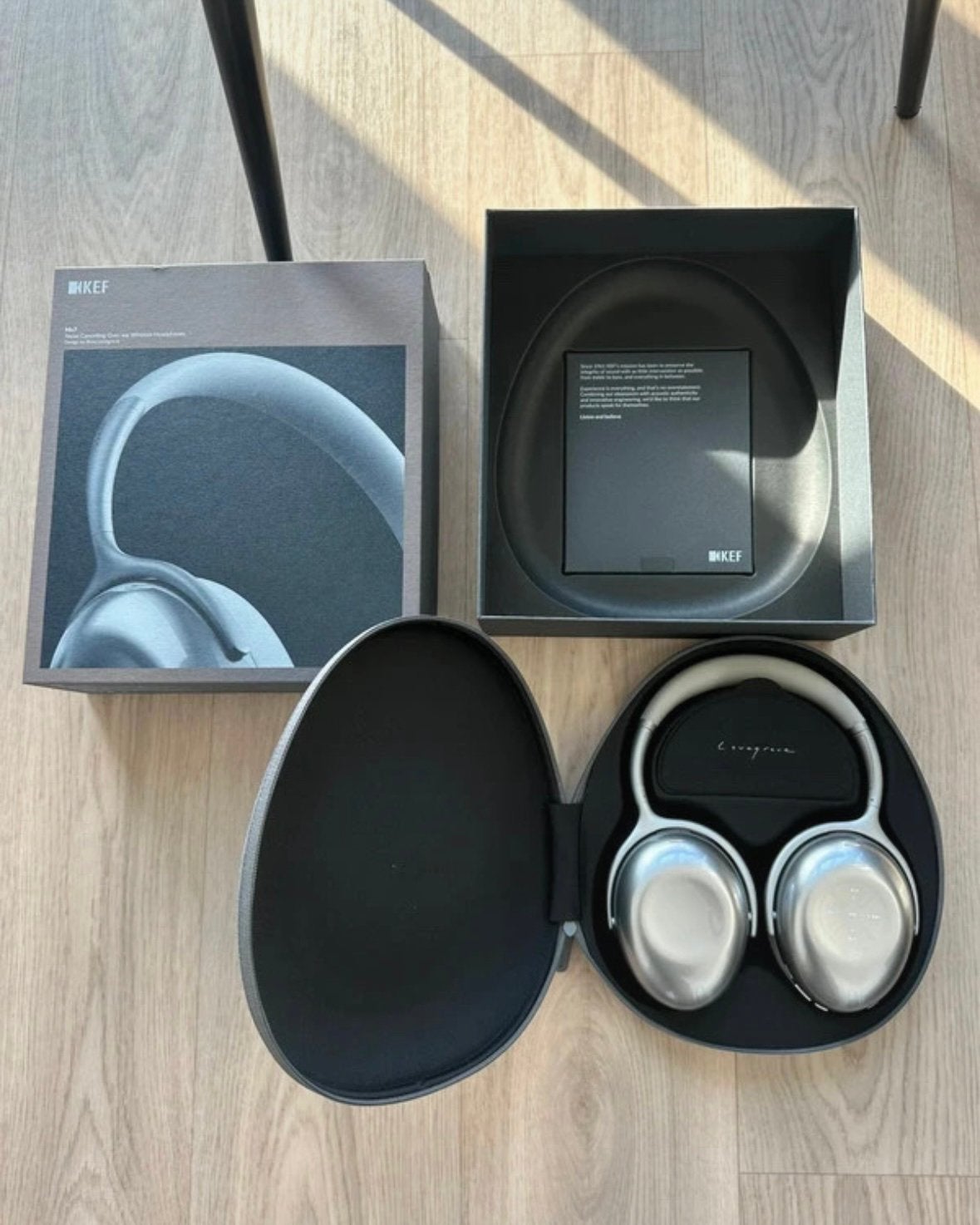 KEF Mu7 - Grijs, Audio, Tv en Foto, Overige merken, Multipoint, Ophalen of Verzenden, Zo goed als nieuw