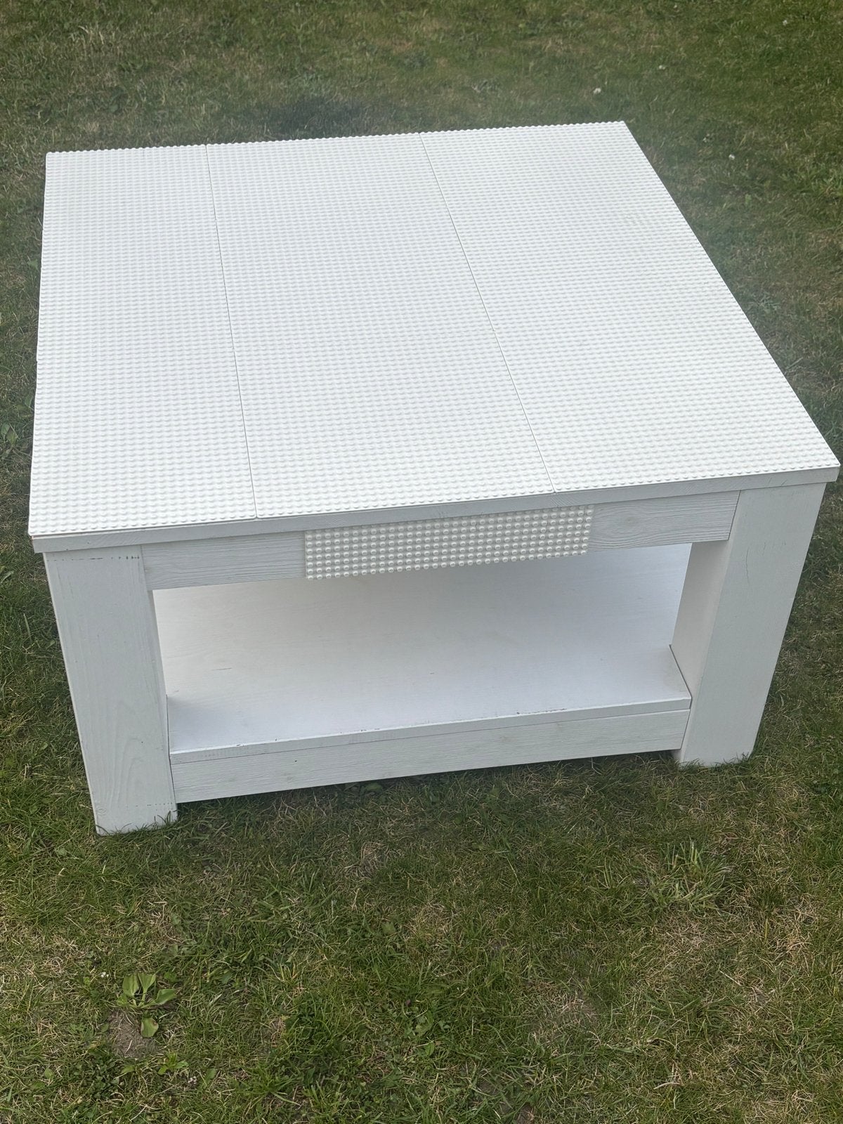 Lego speeltafel / salontafel wit, Ophalen, Gebruikt, Overige merken
