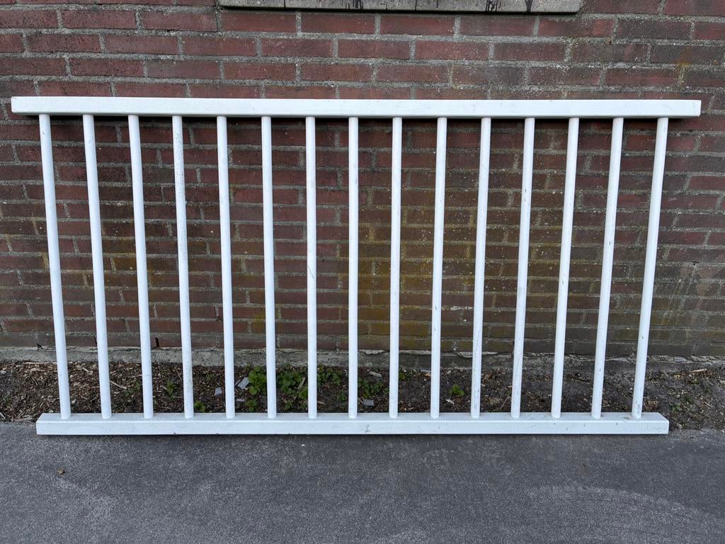 Houten balustrade met houten spijlen, totaal 3 st., Doe-het-zelf en Verbouw, Ladders en Trappen, Ophalen, Nieuw, Trap, Minder dan 2 meter