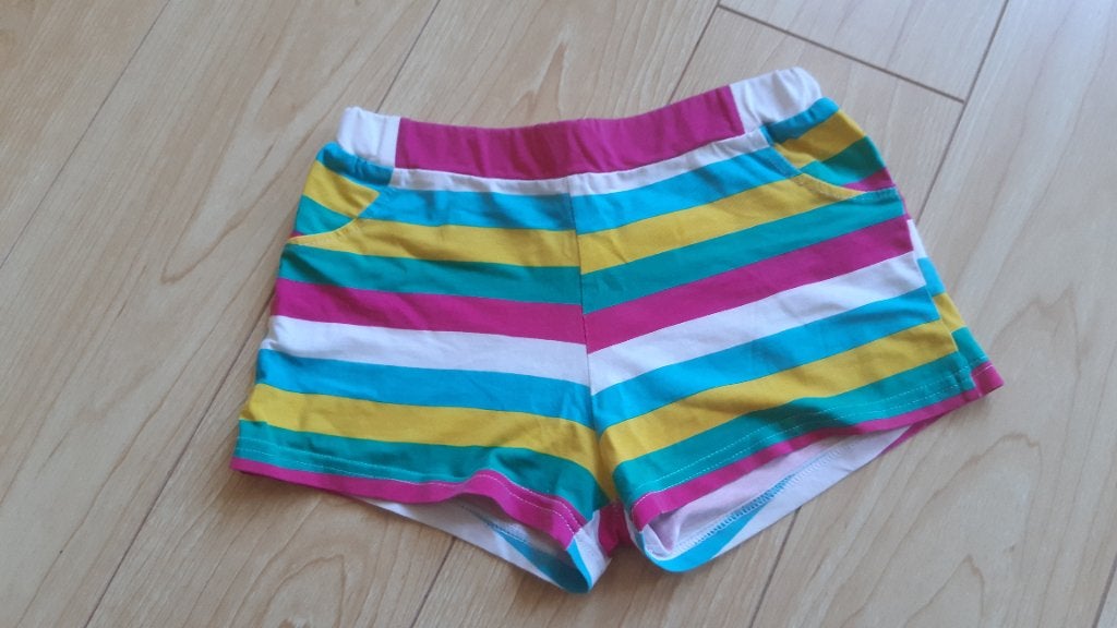 Gestreepte korte broek Emma Girl, Gebruikt, Meisje, Emma Girl, Ophalen
