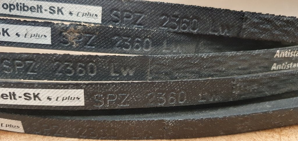 V snaren optibelt [SPZ 2360 LW], Ophalen of Verzenden, Nieuw