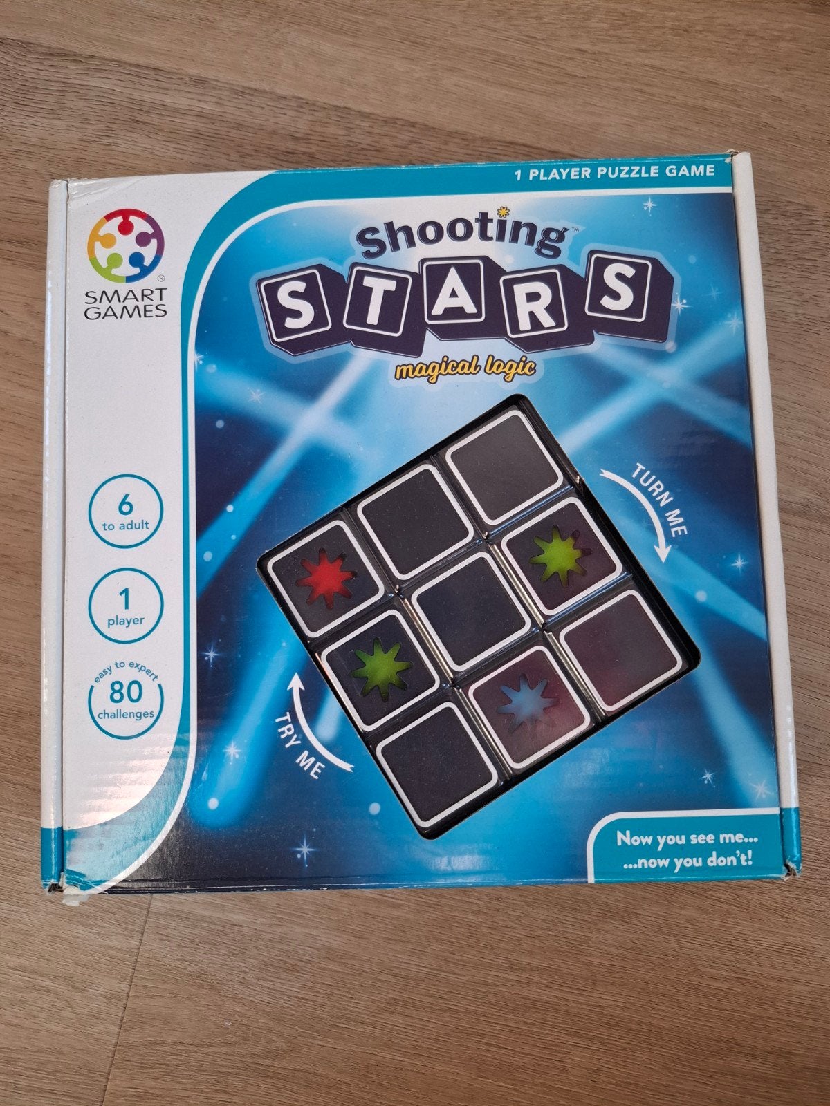 Smart Games Shooting Stars - Logica Puzzelspel, Een of twee spelers, Ophalen, Zo goed als nieuw, Smart Games