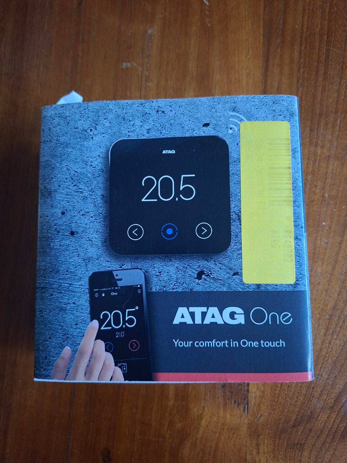 ATAG One Slimme Thermostaat - In doos, Ophalen of Verzenden, Slimme thermostaat, Zo goed als nieuw