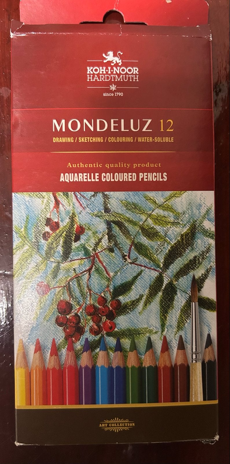 KOH-I-NOOR Mondeluz 12 Aquarel Kleurpotloden, Hobby en Vrije tijd, Ophalen of Verzenden, Nieuw, Potlood of Stift