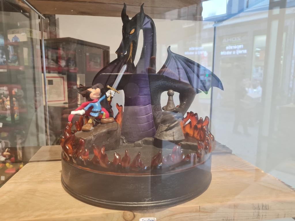 Mickey Mouse vs. Maleficent Draak Beeldje Disney, Verzamelen, Ophalen of Verzenden, Nieuw