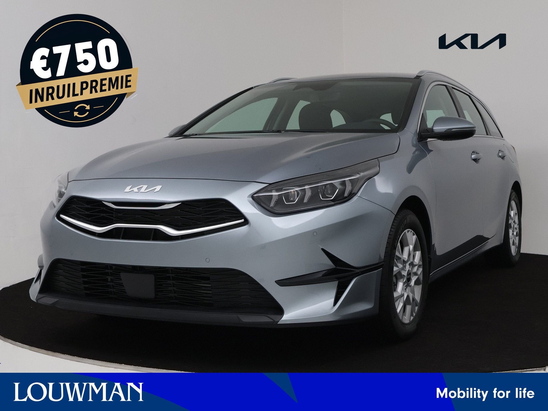 Kia Ceed Sportswagon 1.5 T-GDi DynamicLine | 141 pk | LED ko, 12 maanden, Stof, Gebruikt, 4 cilinders