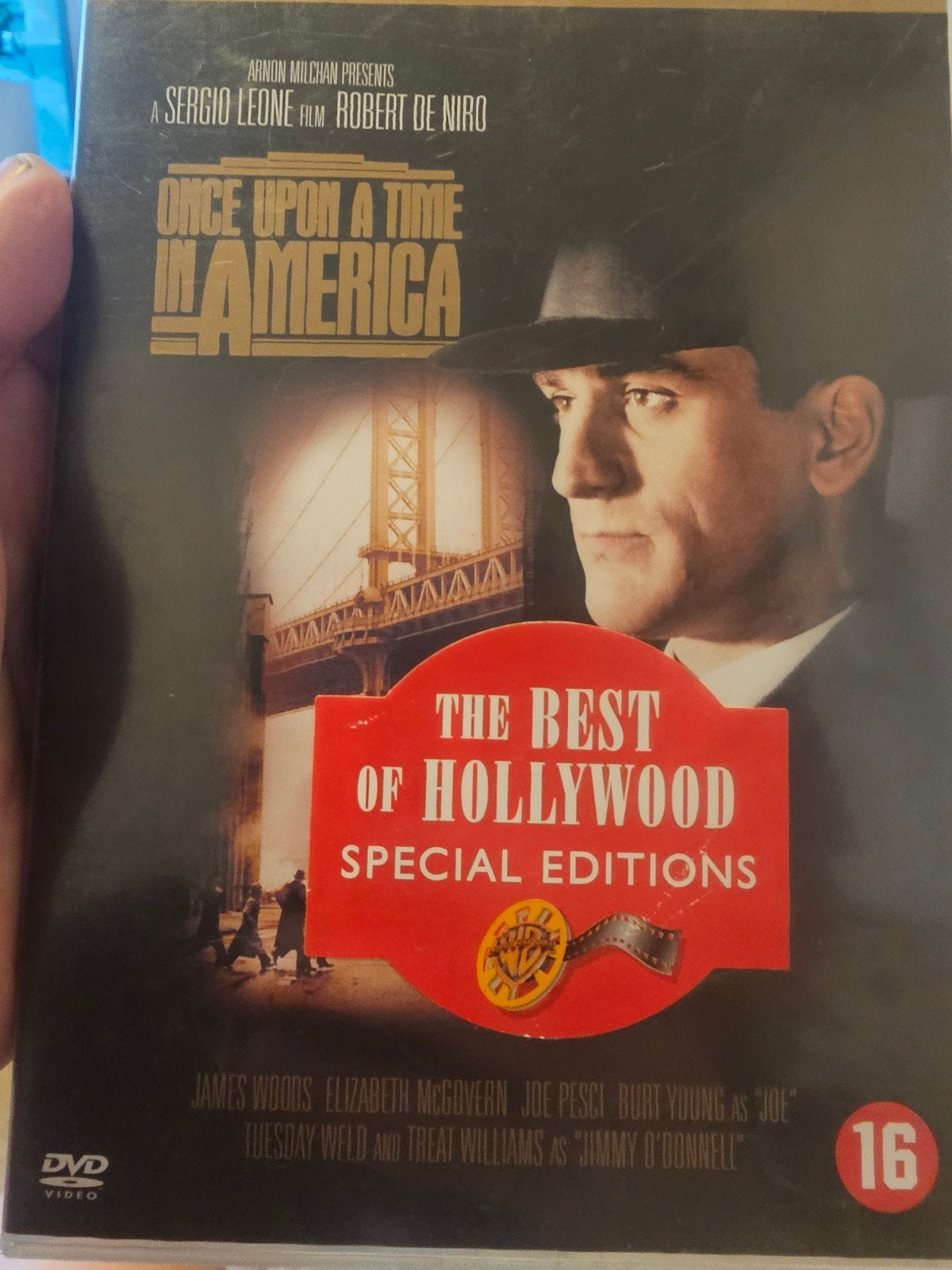 Once Upon a Time in America - Special Edition DVD, Cd's en Dvd's, Maffia en Misdaad, Vanaf 16 jaar, Ophalen of Verzenden, Zo goed als nieuw